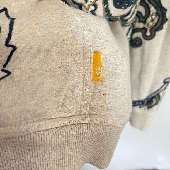 Urban Outfitters Paisley print Hoodie sweatshirt for Men Large preowned - Picture 3 of 8